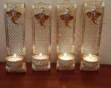 Ganesha Candle Holder | Wall Hanging | Pooja Gifts | Decorative Items | Arihant Creations