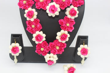 Flower Jewellery | Indian Wedding Occasions | Haldi | Mehendi | Bridal Set | Floral Design | Indian Festive