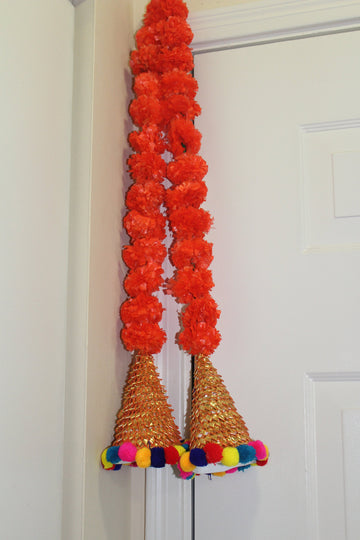 Door Hanging | Wall Hanging | Flower Garlands | Flower Decoration | Diwali Decoration | Puja Mandir Decor