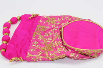 Indian Potli Bag | For Women | Gift Bag | Indian Favors | Wedding | Diwali | Party | Mehendi | Return Gift | Puja