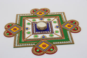 Acrylic Rangoli | Home Decor | Floor Decoration | Indian Festival Decoration