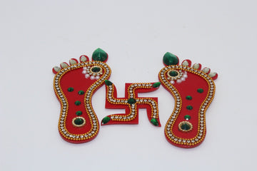 Laxmi Charan Paduka | Puja Decoration | Diwali Decor | Indian Festival Decoration | Hindu Festival