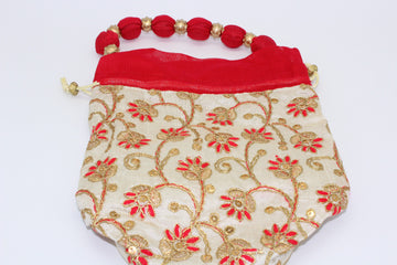 Indian Potli Bag | For Women | Gift Bag | Indian Favors | Diwali | Marriage | Mehendi | Party | Baby Shower | Navratri