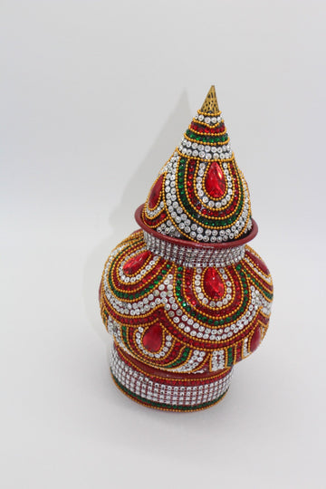 Artificial Decorative Nariyal | With Kalash |  Home Decor | Puja Mandir Decoration