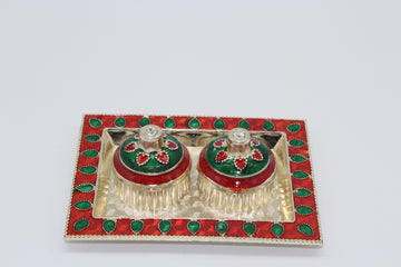 25 pieces - small haldi kumkum dan (box), kumkum holder, Puja Favors, Indian wedding favor, varalakshmi pooja favor, Indian return gift