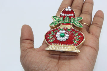 50 Pieces - kalash haldi kumkum dan (box) ,  Pooja return gifts, Diwali gift , bulk return gift , indian return gift