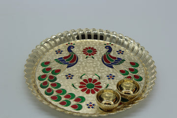 30 pieces - Acrylic Haladi kumkum holder puja thali, Indian return gift, return gift for pooja, Navratri return gift