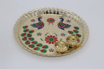 30 pieces - Acrylic Haladi kumkum holder puja thali, Indian return gift, return gift for pooja, Navratri return gift