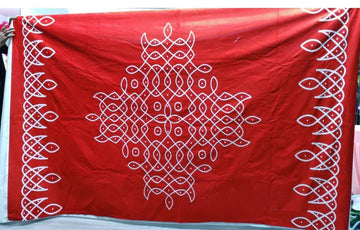 varalakshmi pooja backdrop for pooja,  ammavaru pooja wall decor,  clothe back drop, kolam design backdrop, wall clothe size 8x4 ft