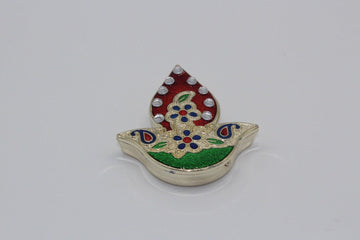 Small diya haldi kumkum dan (box), puja Favor, Roli Chawal Holder, Pooja Gifts, Indian return gift for pooja, Indian favors, bulk favor