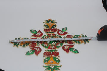 Arihant Creations, Metal Diwali rangoli, louts and also metal rangoli, Diwali decoration, floor decoration,