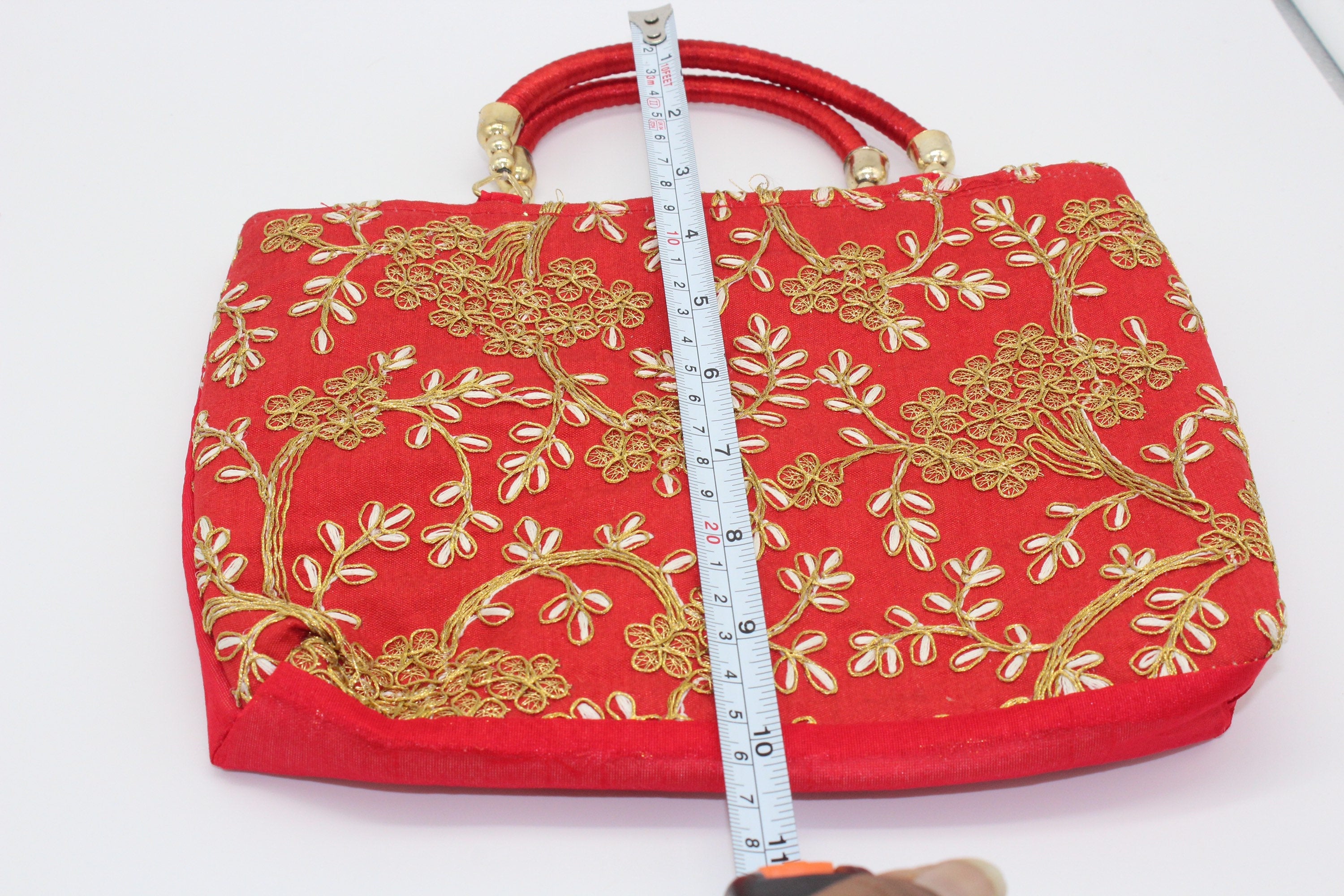 Clutches | Gorgeous Red Hand Purse | Freeup